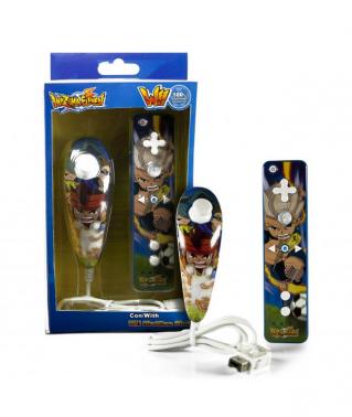 MANDOS WII REMOTE PLUS + NUNCHUK INAZUMA ELEVEN